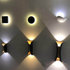 Neue Outdoor Wasserdichte Wand Lampe IP65 10W 12W LED Wand Licht für Garten Nordic Moderne Helle Leuchten schmücken Kunst Restaurant