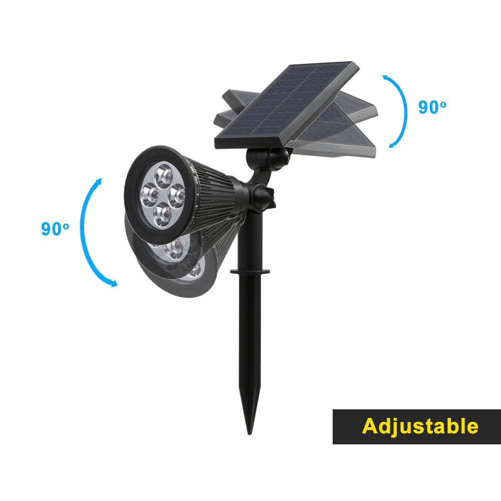 LED-Solar-Gartenleuchte, wasserdichtes Rasenlicht, angetrieben für Hofdekoration, Straßenbeleuchtung mit Großhandelspreis