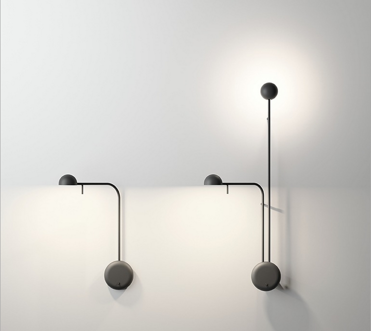 NEUE Kunst Dots Wandleuchte moderne LED Wohnzimmer Wandleuchte Nordic kreative Gangleuchten Schwarz Weiß Moderne Wandleuchte