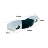 6W LED Wandleuchten Innen Up and Down Wandleuchte Innenbeleuchtung LED aus Aluminium Hallenleuchte Wandbeleuchtung Silber Kaltweiß