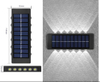 Solar-Außengartenlampe, Heimwandlampe, Dekoration, Layout, Wand, neue Wandlampe mit leuchtender Atmosphäre nach oben und unten