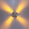 LED-Wandleuchte zur Wandmontage, 2 W, 4 W, Eck-Treppenleuchte für Innenraumdekoration
