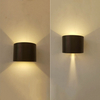 Wasserdichte LED-Wandleuchte im Halbkreis-Design, 6 W, Außenbeleuchtung mit Direktpreis ab Werk, Leuchten, Wandlampen, Lampen, Wandleuchte