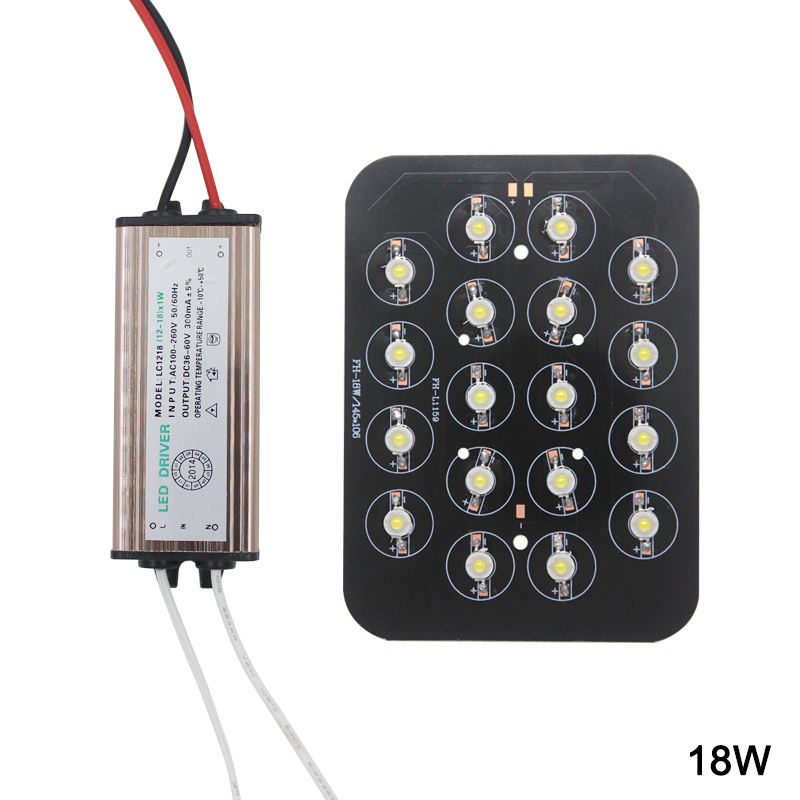 LED-Chip, 12 W, 18 W, 20 W, 24 W, 30 W, 36 W, 48 W, Hochleistungs-Lampendioden, AC85–265 V, wasserdichter LED-Treiber für vergrabene Leuchten