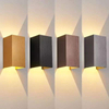 12W LED-Wandleuchte für den Außenbereich, LED-Wandleuchte, IP65, wasserdicht, quadratische Metall-Schottleuchten