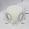 Hot Black White Shell 4W Indoor LED Wandleuchte für Hotelzimmer Büro Heißer Verkauf Hochwertige Aluminium Wandleuchte