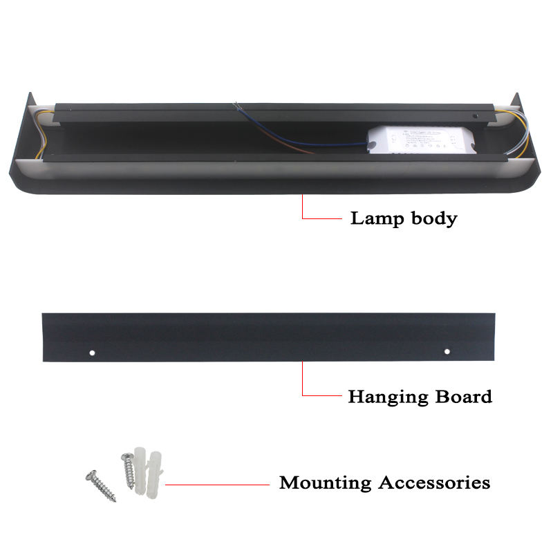2,4 G Drahtlose Steuerung Dimmen Drei Farbtemperatur LED Wandleuchte Modem Dekorieren Restaurant Hotel Apartment Wohnzimmer 21 W