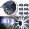 ABS-LED-Garten-Solarlampe, Blume, silberfarben, für den Außenbereich, wasserdichte Beleuchtung, Verjüngungs-Außenleuchte, Verjüngungs-Außenleuchte, Verjüngungs-Außenleuchte