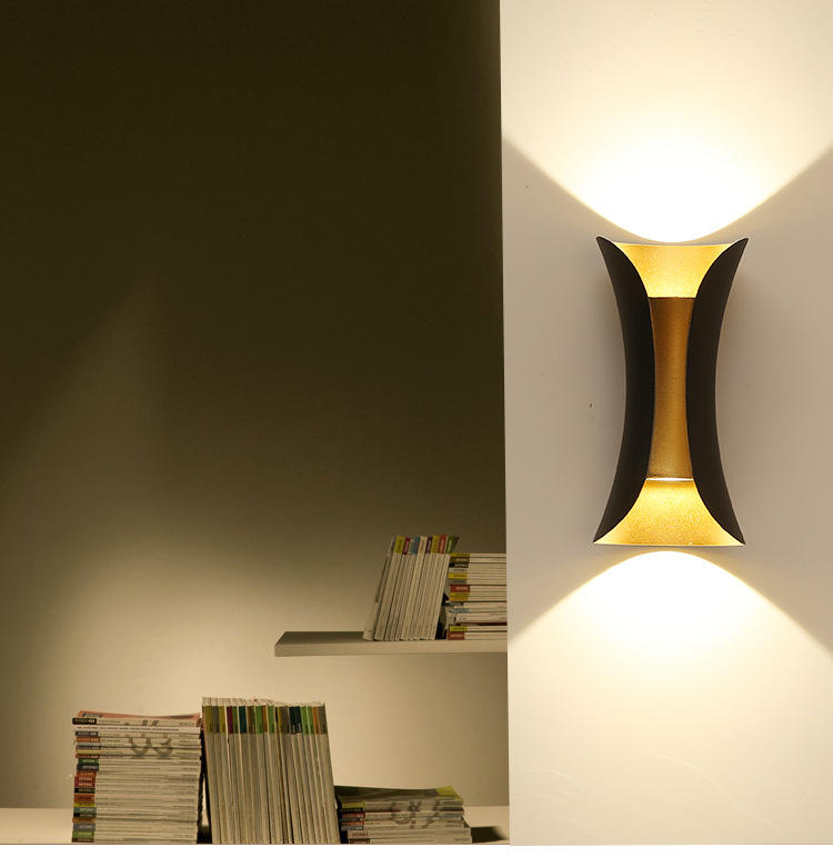 LED Wandleuchten AC90-265V Aluminium Lichter Wandhalterung Lampe für Wohnzimmer Schlafzimmer Hotel Restaurant Beleuchtung Wasserdicht IP65