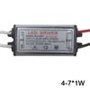 1-12W IP65 Wasserdichter LED-Lichttreiber AC85-265V DC3-43V LED-Transformator-Netzteiladapter für LED-Lampen/Chips im Freien