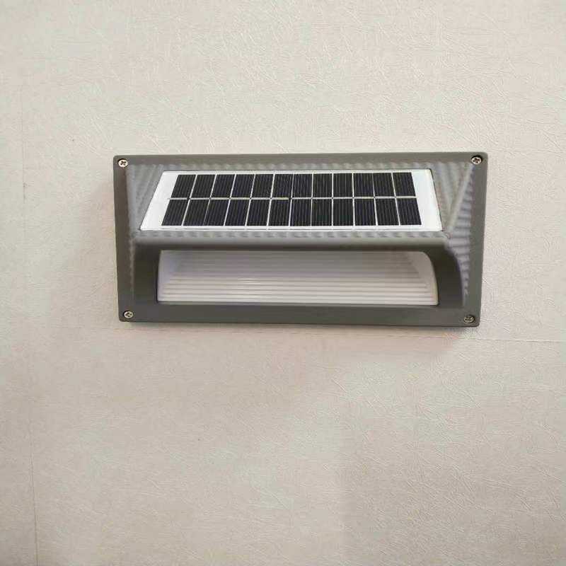 LED-Solar-Gartenbeleuchtung, Aluminium-Solar-Gartenbeleuchtung, kabellose wasserdichte Solarlampe, Fabrik-Direktverkauf, hergestellt in China