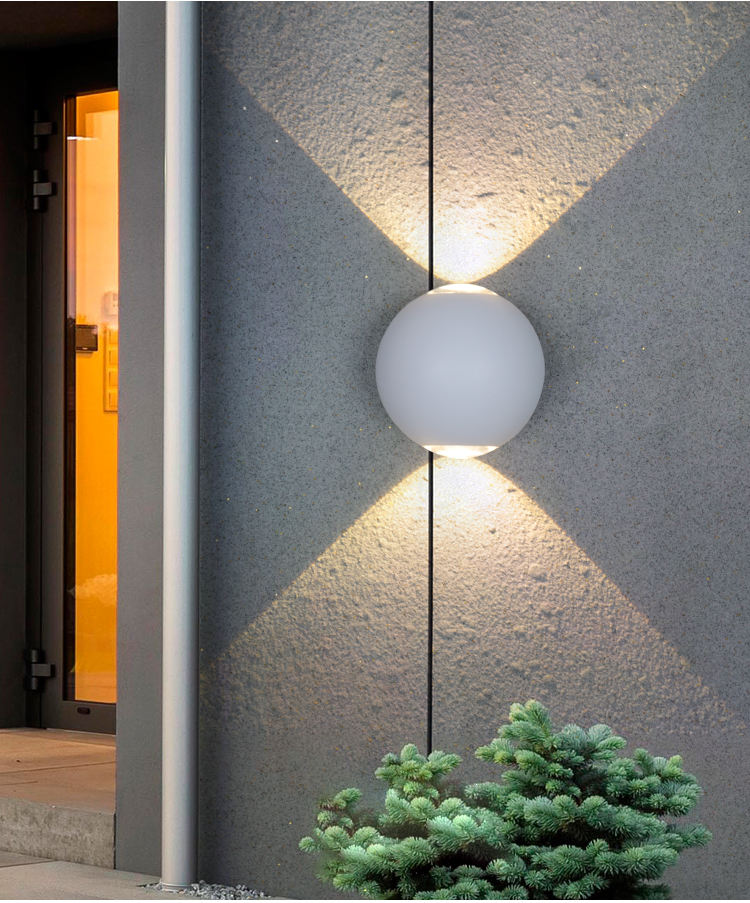 China Factory IP65 Verkäufer Indoor Outdoor Wandleuchten für 100 % sichere Aluminium-LED-Wandleuchte Wandlampe