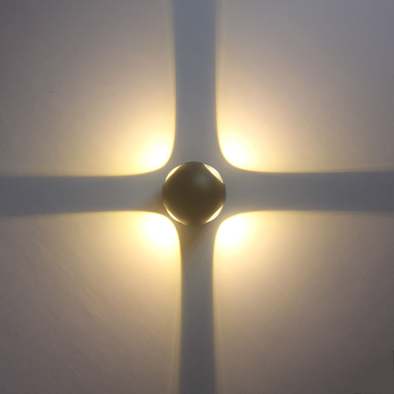 Einfaches Design, wunderbare Wirkung, 6 W, 12 W, Wandleuchte, Tür- und Wanddekorationsleuchte, Villa-Dekoration, LED-Halterung, Wandleuchte