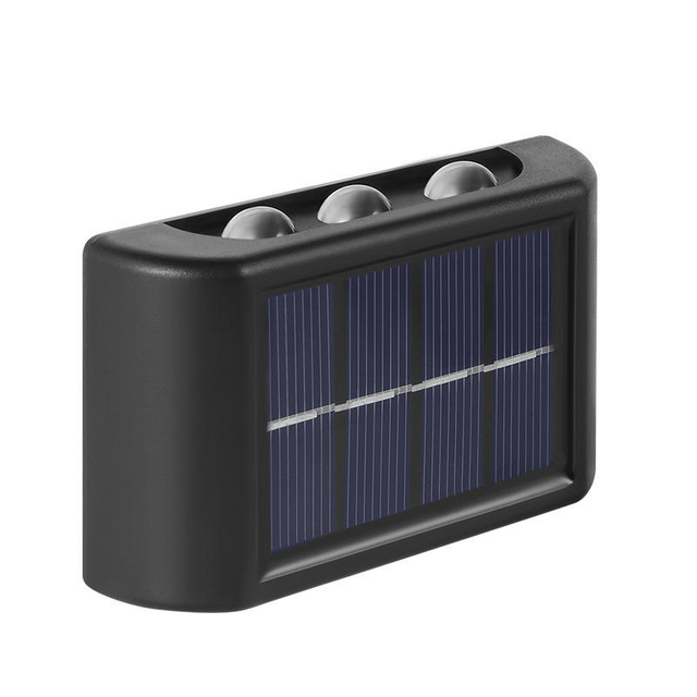 Solar-LED-Licht im Freien, wasserdicht, Balkon, Solarleuchten für Hof, Straße, Landschaft, Garten, Dekor, Lampe, Outdoor-Solar-Wandleuchte