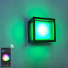 Intelligente IP65-Außenleuchte, wasserdicht, APP-gesteuerte Kunststoff-Garten-wasserdichte Lampe, moderne LED-Wandleuchte, Wandmontage