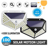 100 LED ip65 Solar Licht Outdoor Solar Lampe PIR Motion Sensor Wand Licht Wasserdichte Solar Powered Sonnenlicht Für Garten Dekoration