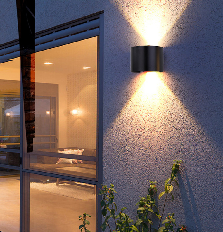 Hagood Neue Halbkreis Wasserdichte Wand Lampe Led Wand Leuchte Außen Beleuchtung Wasserdicht IP65 Einstellbare Beleuchtung Winkel