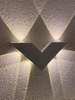 Dekorative LED-Licht-V-förmige Wandleuchte und moderne Innenleuchte, Fabrik-Paice-Wandleuchte, Aluminium-Lampe, LED-Wandleuchte