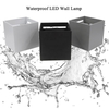 Industrieller Stil, 12 W, AC85–265 V, wasserdicht, IP65, verstellbarer Strahl, Aluminium, für den Außenbereich, LED-Würfel, wasserdichte Wandleuchte