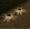 Gartenleuchten, Solar-LED-Licht für den Außenbereich, RGB-Farbwechsel, Solar-Wege-Rasenlampe für Gartendekoration, Landschaftsbeleuchtung