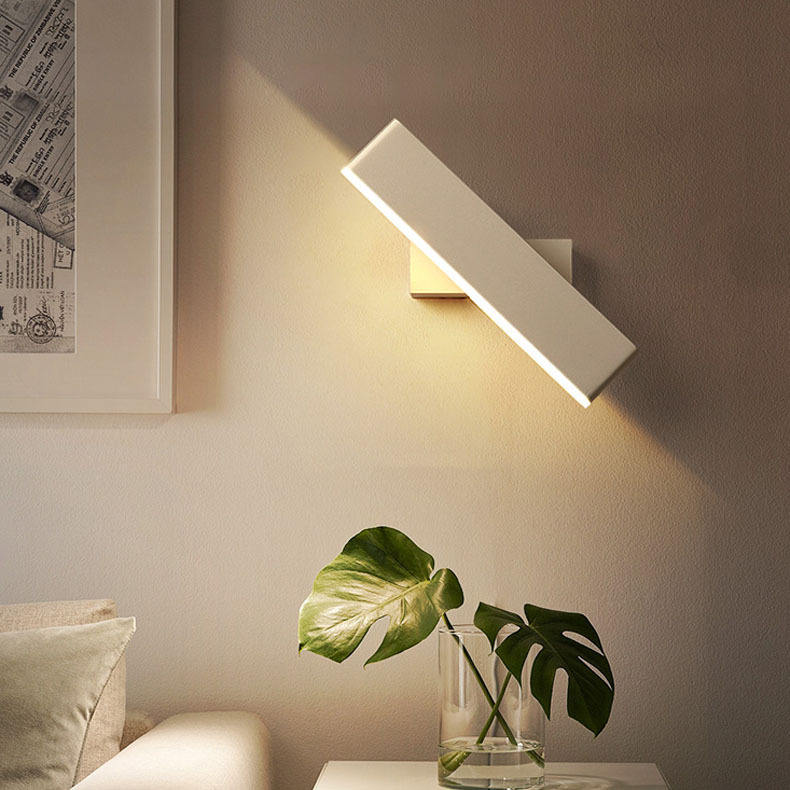 Moderne LED Wandleuchte 360 ​​Draaibare Slaapkamer Nachtkastje 6W AC85V-260V Led Nachtlicht Lampe für Zuhause