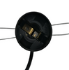 1,8 m Netzkabel E14 E27 Lampensockel EU-Stecker mit Schalterdraht für hängende LED-Glühbirne E14 Hanglamp Suspension Socket Holder