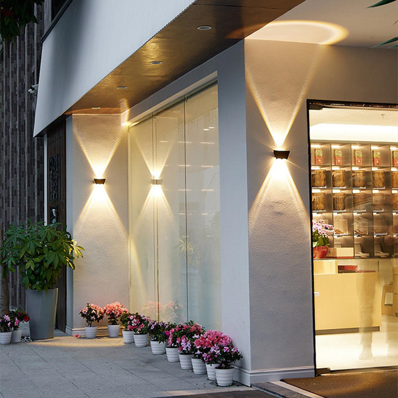Moderne LED-Wandleuchte Wasserdicht IP65 Up Down 10W Außenbeleuchtung Home Hotel Shop Korridor Veranda Wandleuchte Wandleuchten AC 220V 110V