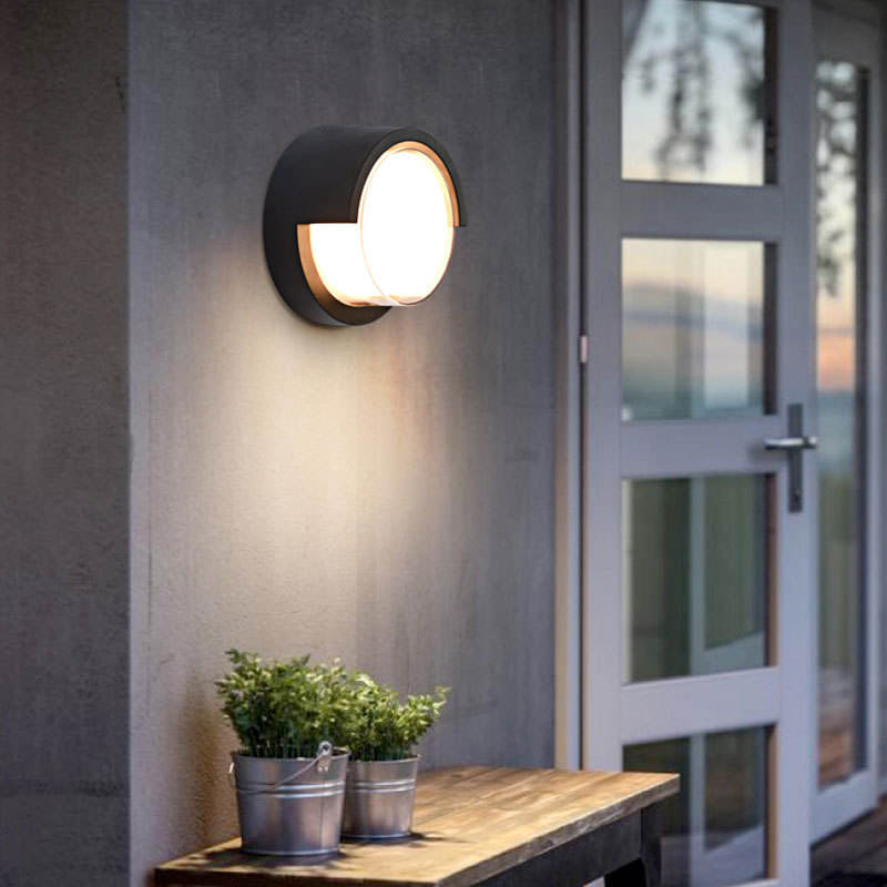 Outdoor Tuya Wifi LED Smart Wand Lampen 10W Cube RGB App Dimmbare Leuchte Wasserdicht Garten Alexa Google Hause wand Licht AC85-265V