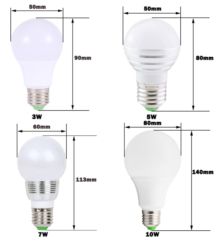 A70 15W ALUMINIUMDRUCKGUSS LED-BIRNE MIT E27-SOCKEL PC-Abdeckung LED-Fabrik 5W 6W 8W 9W 12W HAGOOD LIGHTING COMPANY