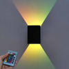RGB 5W LED Wandleuchte Effekt Wandleuchte mit Fernbedienung Bunte Wandlampe Innen