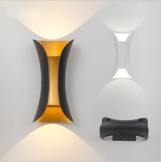 Dekorative LED-Lampe 300 mm Xiaomanyao Wandleuchte und moderne Außenleuchte Wandlapme Aluminiumkörper Einkaufen für Sie