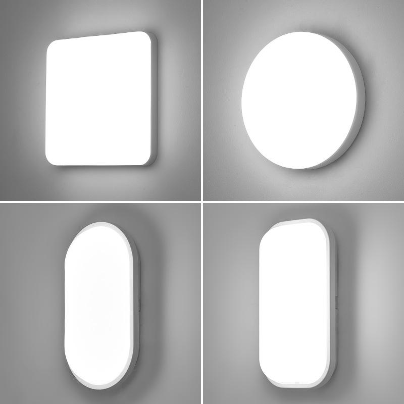Außenleuchte LED-Deckenleuchte Anti-Feuchtigkeitsbeständiges Licht Außenhof Villa Korridor Balkonleuchte Badezimmer Induktionstreppe