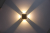 4W LED-Wandleuchte für den Außenbereich, wasserdicht, für Gebäude, Außentor, Balkon, Garten, Hof