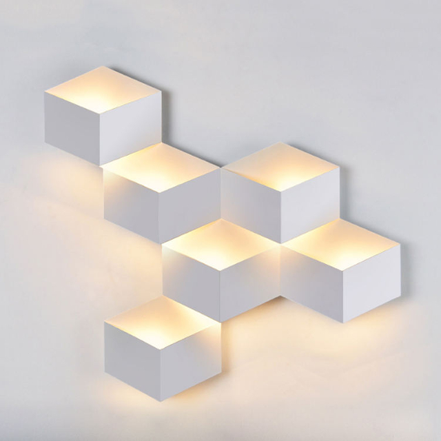 6W 12W Neue COB-LED-Wandlampe, wasserdichte Outdoor-Gartenbeleuchtung nach oben und unten, mit Fabrikpreis, minimalistisch und modern, IP65