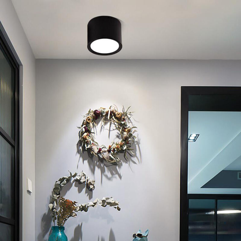 Aluminium-Einbau-Stufenleuchte, IP65, LED-Treppenwandleuchte, 3 W, für drinnen und draußen, schwarz, leuchtend, weißer Körper, Lampe, Leistung, Beleuchtungschip