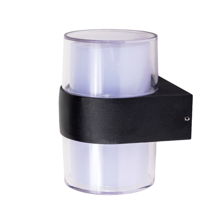 IP65 LED-Wandleuchte für den Außenbereich, wasserdicht, Gartenbeleuchtung, Aluminium, AC86-265, für Innenräume, Schlafzimmer, Wohnzimmer, Treppen, Gang, Wandleuchte