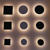 8W 12W 15W Modernes LED-Licht LED-Mondlichter in runder oder quadratischer Form Hochwertige Innen-Nachtlicht-Nachttischlampen Innenwandleuchte