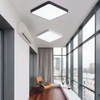 Moderne Aufputz-Schlafzimmer-Wohnzimmer-Hausbeleuchtung, runde rosa-schwarze Deckenleuchte, LED-Deckenleuchte, LED-Deckenleuchte