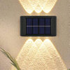  Up and Down Solar-Wandleuchte, Außendekoration, Garten, Hof, Zuhause, Wandleuchte, wasserdicht, leuchtend, für den Außenbereich