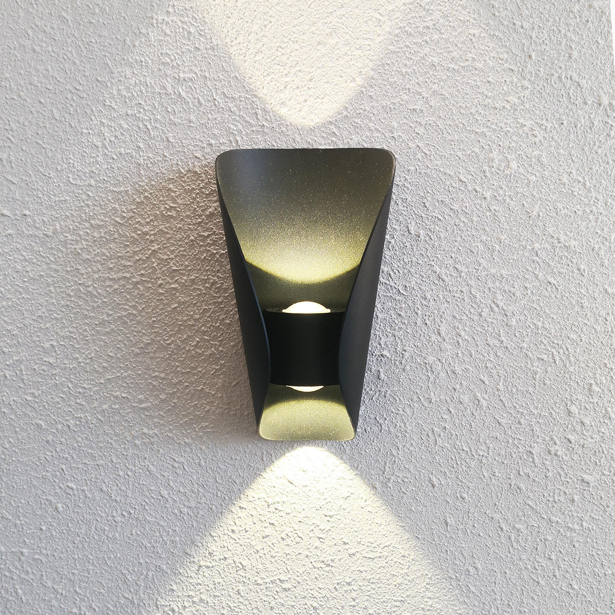 IP65 12W Außenwandleuchte 85V-265V wasserdichte Auf- und Ab-Wandleuchte LED-Außenwandleuchte für Oberflächenmontage