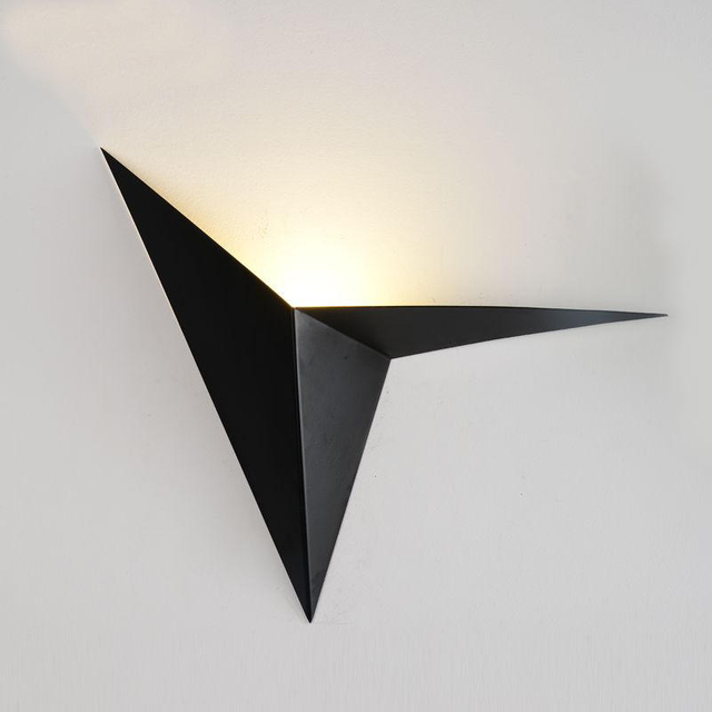 Aluminium-Stufen-Einbauleuchte, LED-Treppenwandleuchte, 3 W, für den Innenbereich, schwarz leuchtend, weißer Körper, LED-Raumbeleuchtung