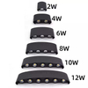 2W 4W 6W 8W 10W 12W Oval Up And Down Outdoor Wasserdichte Wand Lampe Montiert Wasserdicht IP65 Außenwand Licht Veranda Garten Licht