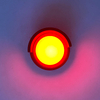 Neue wasserdichte Acryl-Wandleuchte, rund, warmes Licht, kaltes Licht, RGB mit Controller, Dekoration, moderne Wandleuchte