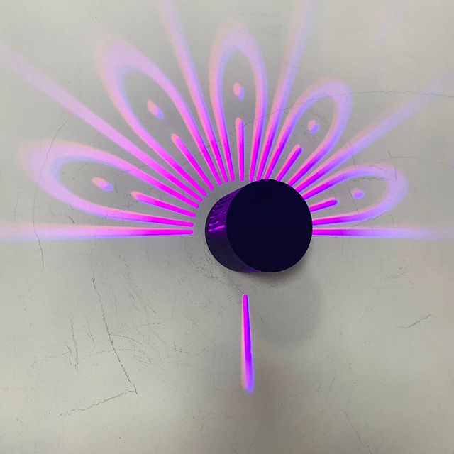Neue 3W RGB mit Controller Remote Touch bunte nordische Wandlampen Beleuchtung für Party Home Schlafzimmer