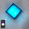 APP-gesteuerte Lampe Tuya APP Hochwertige Außenleuchte Wifi Wasserdichte quadratische Wandleuchte Farbwechsel durch intelligente App-Lampe