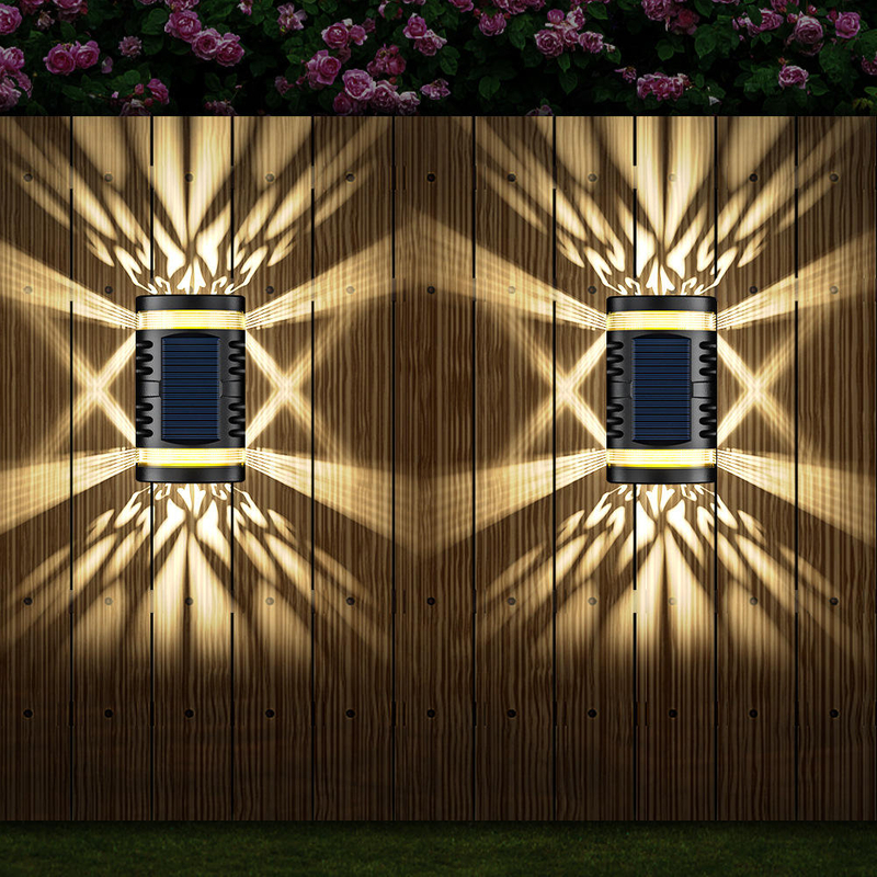 Solar-Wandwaschlampe, Solar-Außenleuchten, Solar-Außenwandleuchten, dekorative Garten-Rasenleuchte, wasserdichte Hof-Weg-Landschaft, Solar-Garten-Rasenleuchte, China-Fabrik