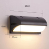 12W LED-Außenwandleuchte, wasserdichte LED-Wandleuchte, einfache Gangtreppe, Innenhofleuchte, Balkonwandleuchte, superhell