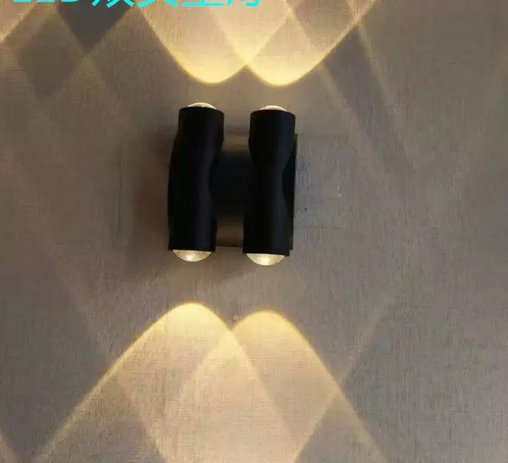Moderne Wandleuchte IP65 Außenbeleuchtung Innen Wasserdichte LED Wandleuchte Wohnzimmer Gang Park Landschaft Garten Licht