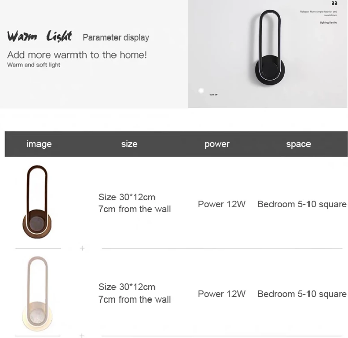 Drehbare Touch Schlafzimmer Wand Lampe Nacht Innen Wohnzimmer Led Wand Lichter Leuchte Treppen Licht Hagood dekorative lamparas