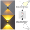 Indoor LED Wand Lampe Wohnzimmer Dekoration Wand Licht Hause Beleuchtung Leuchte Loft Treppen Licht Runde Aluminium AC90-260V